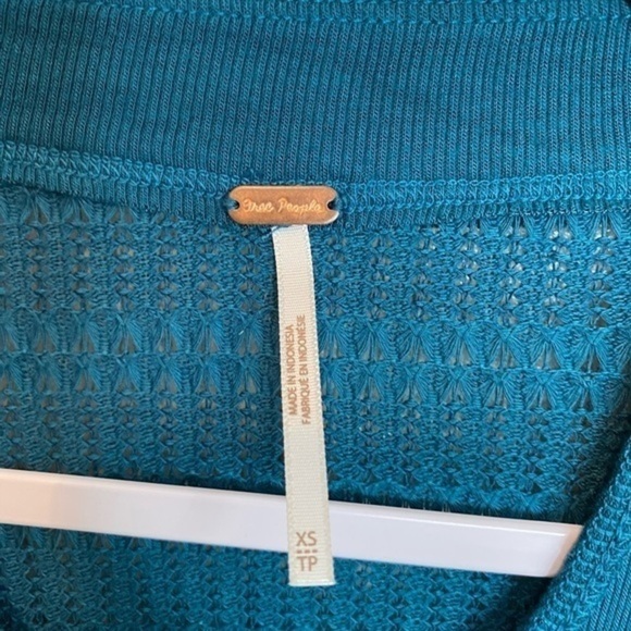 Free‎ People Sistine Hacci Cold Shoulder Top Size XS OB967835. - Picture 4 of 6